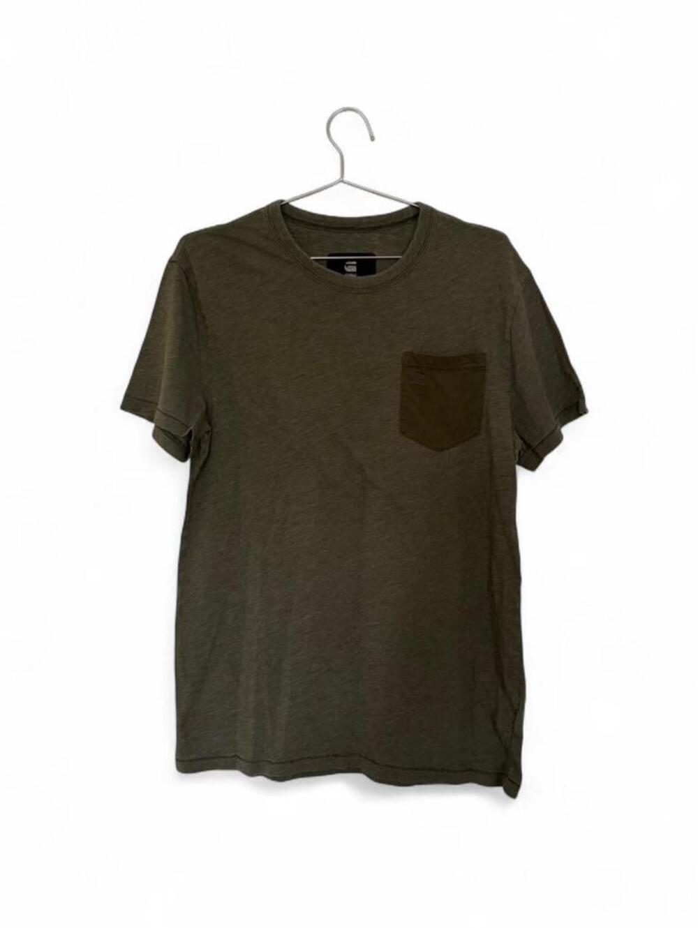 G-Star Raw olive green pocket tee